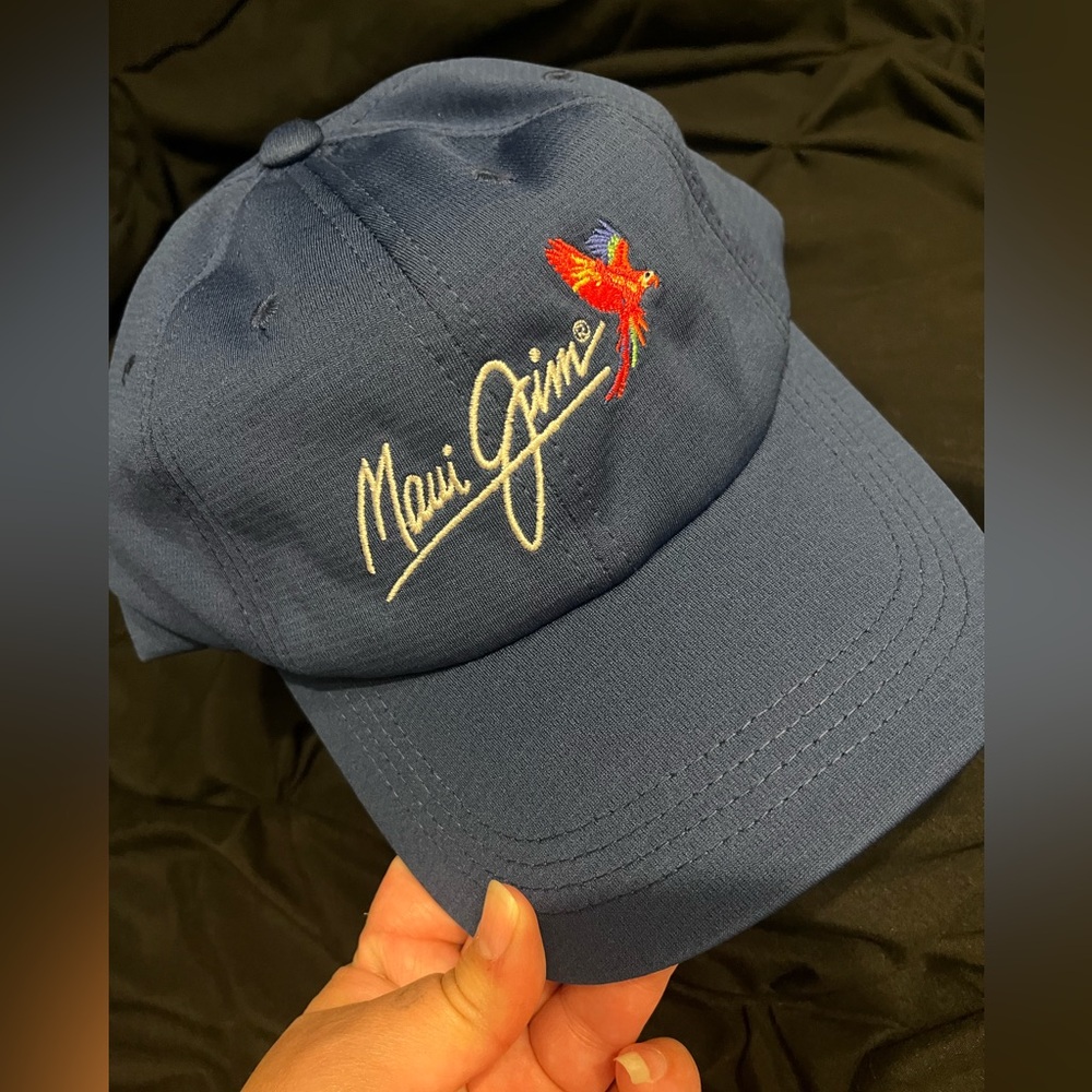Maui Jim baseball cap hat new cobalt blue in color sunglasses brand